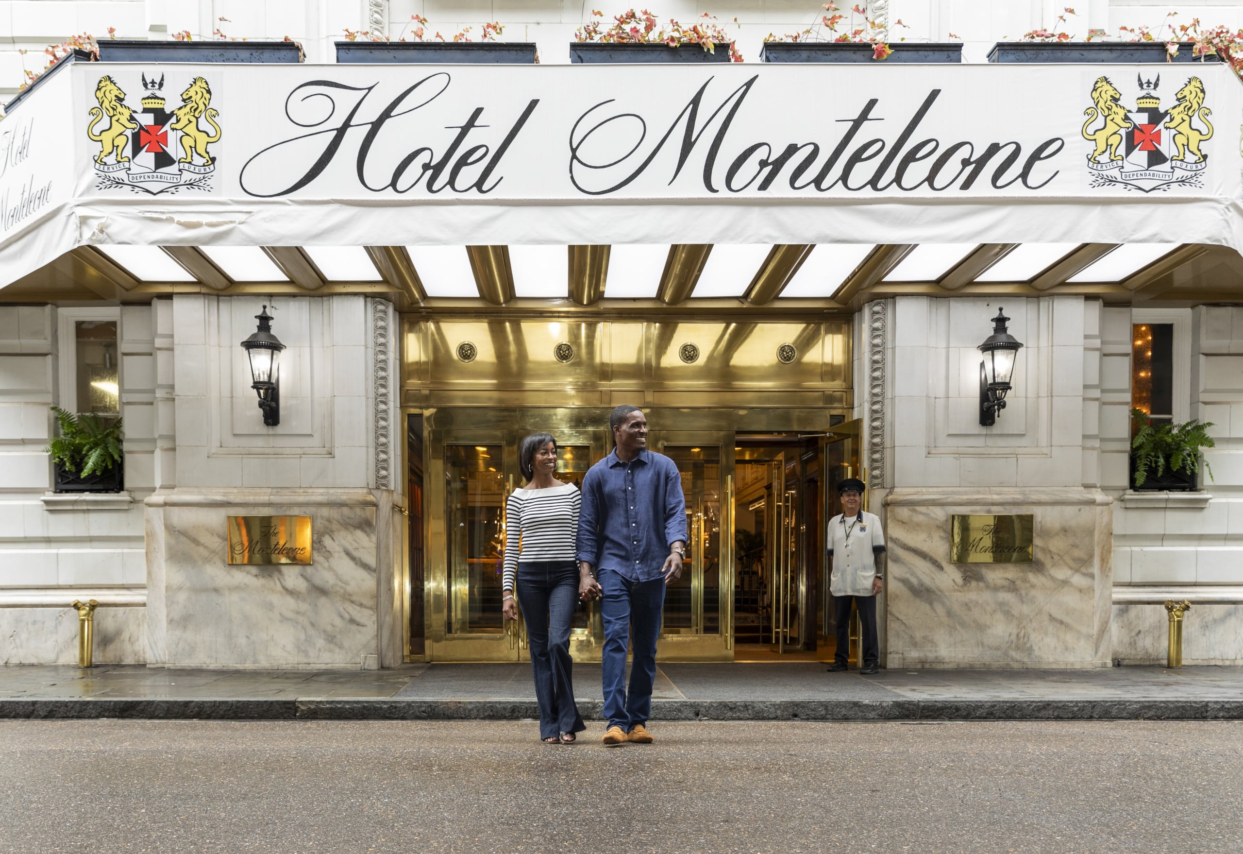 Entrance of Hotel Monteleone