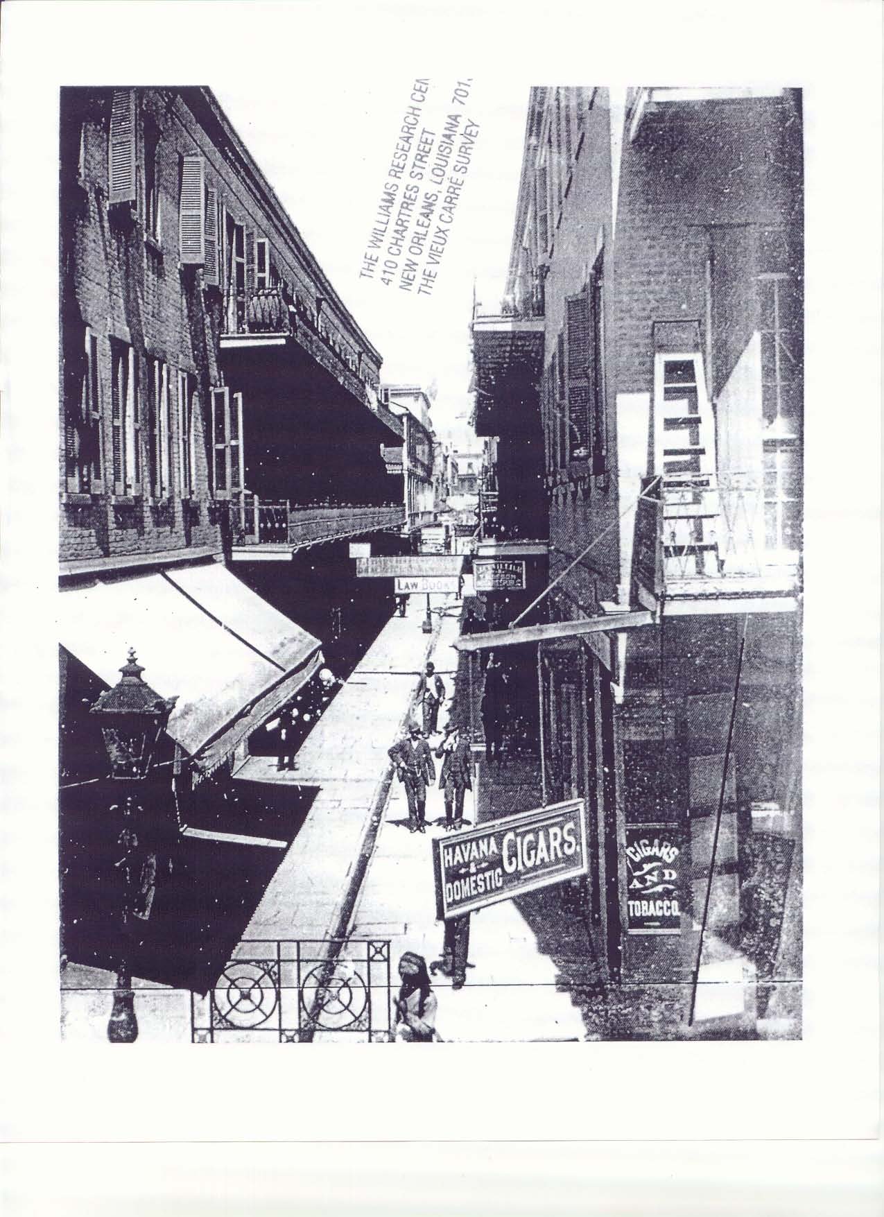 Vintage exterior shot of Hotel Monteleone