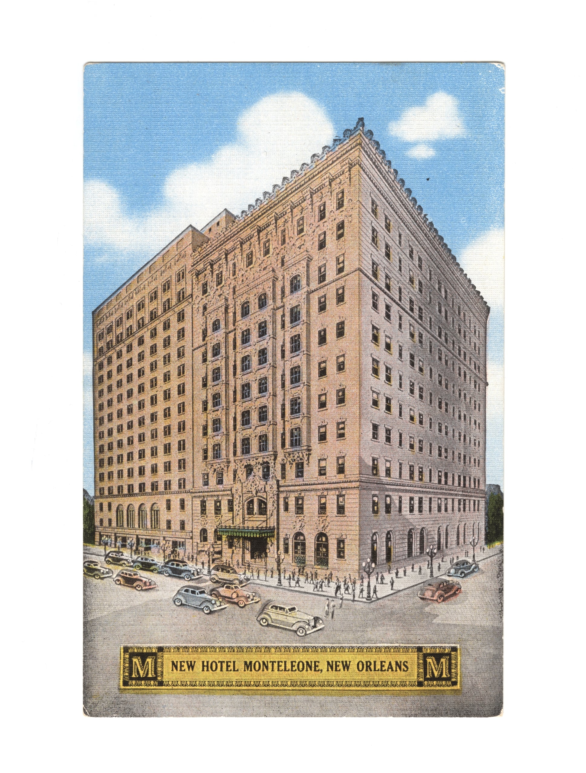 Vintage exterior image of Hotel Monteleone